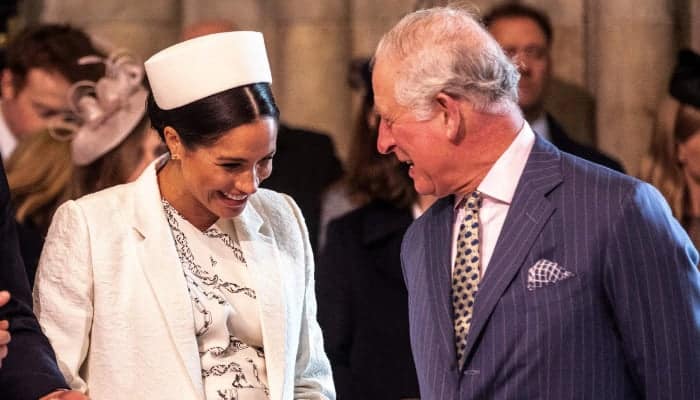 Charles konungur með Meghan Markle