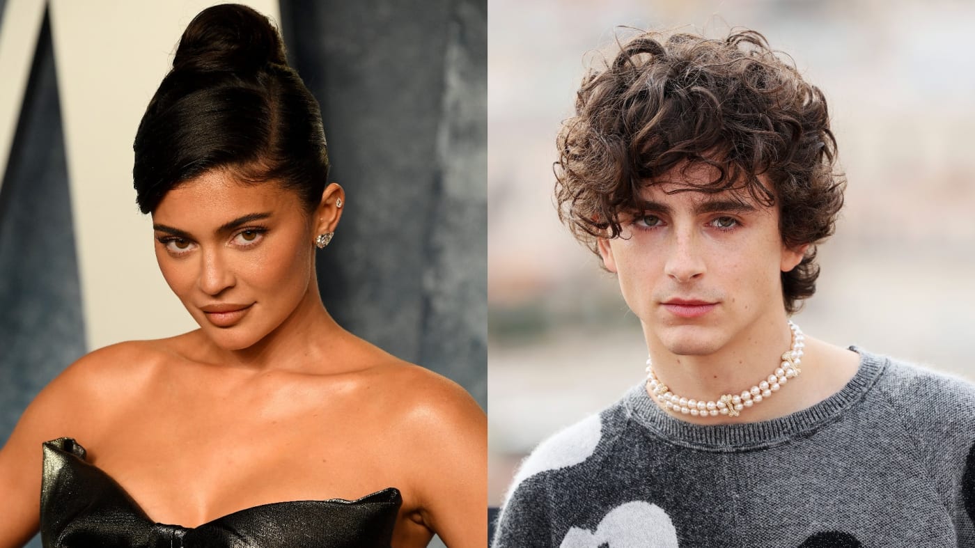 Kylie Jenner සහ Timothee Chalamet