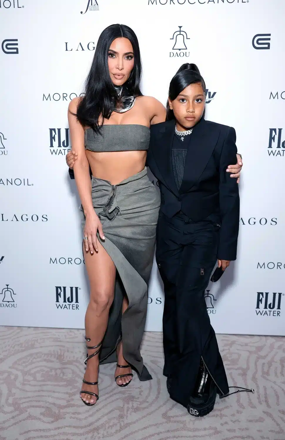 Kim Kardashian en haar dogter North