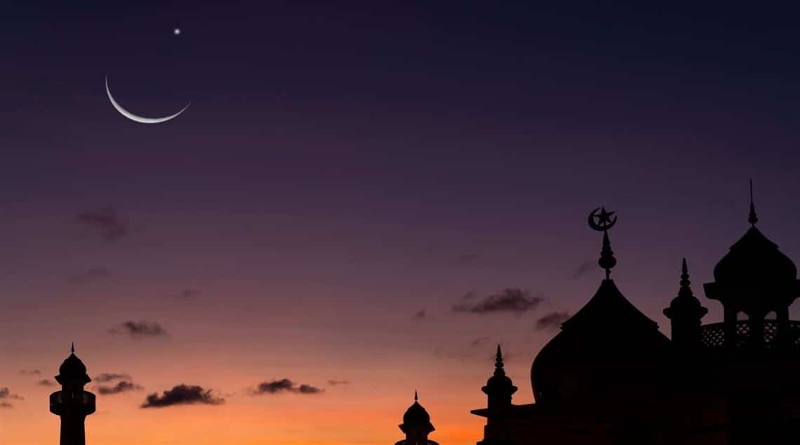 sighting of the Eid crescent