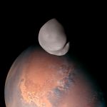 Die Hoop-sonde nader Mars
