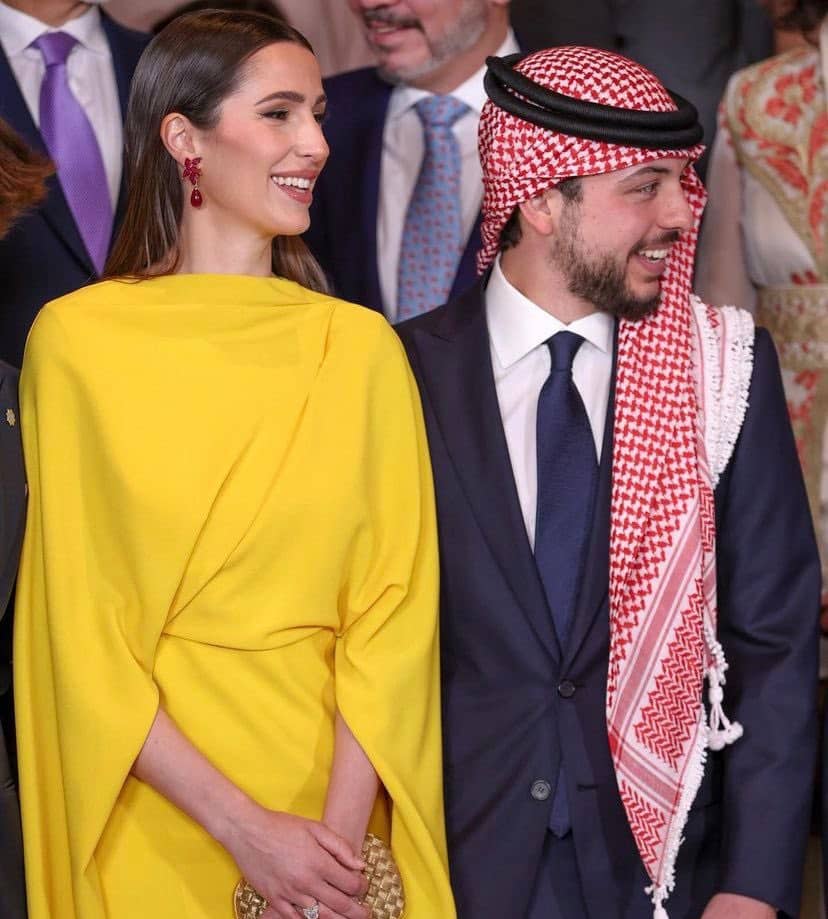 Βασιλική παρουσία στον γάμο του πρίγκιπα Χουσεΐν