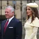 Koningin Rania en koning Abdullah