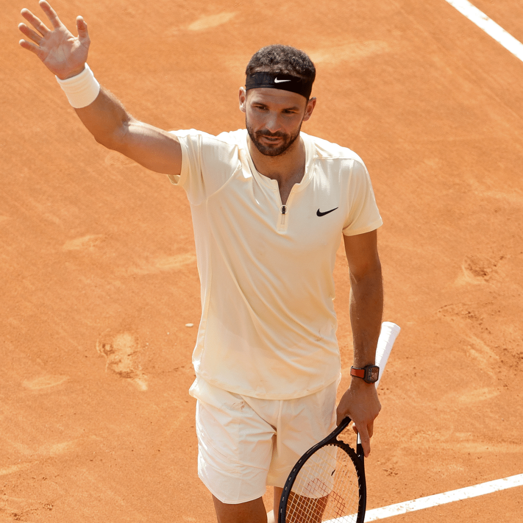 Grigor Dimitrov como embajador de Bianchet