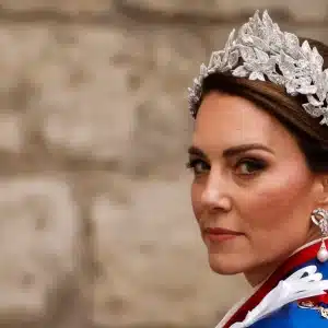 A Principessa Kate à l'incoronazione di u Re Charles