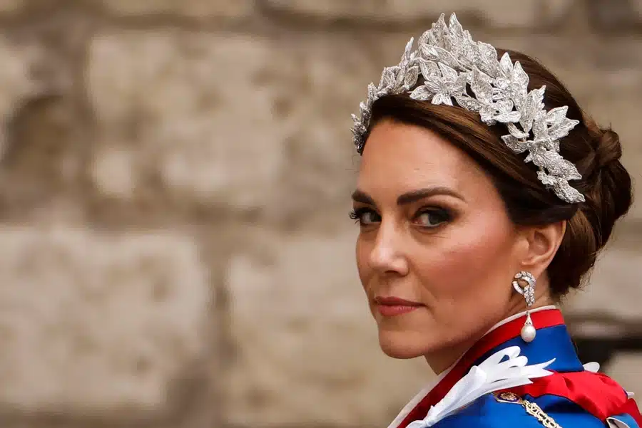 Princeps Kate in coronatione Caroli regis