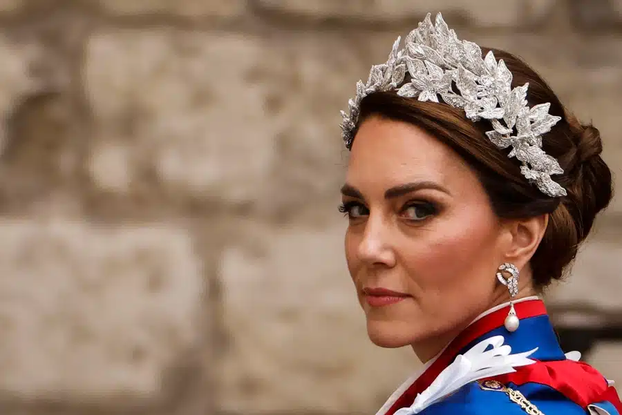 Princess Kate i te koroneihana o Kingi Charles