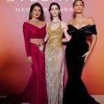 Zenadia, Anne Hathaway și Brita Chopra la Gala Bulgari de la Veneția