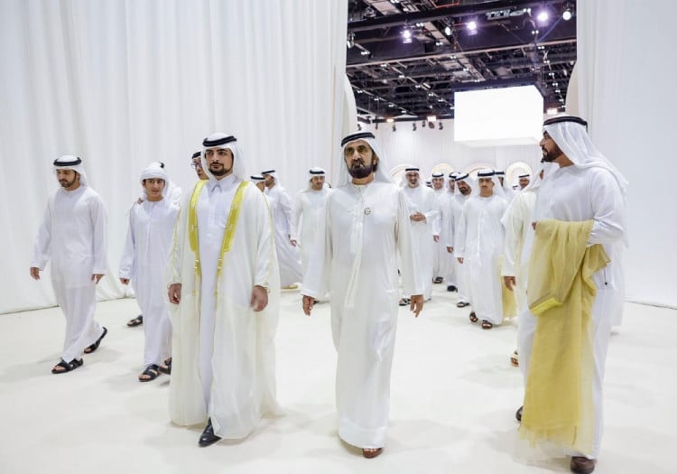 Sheikha Mahra Karima ၏ဘုရင်မ Mohammed bin Rashid ၏မင်္ဂလာပွဲ