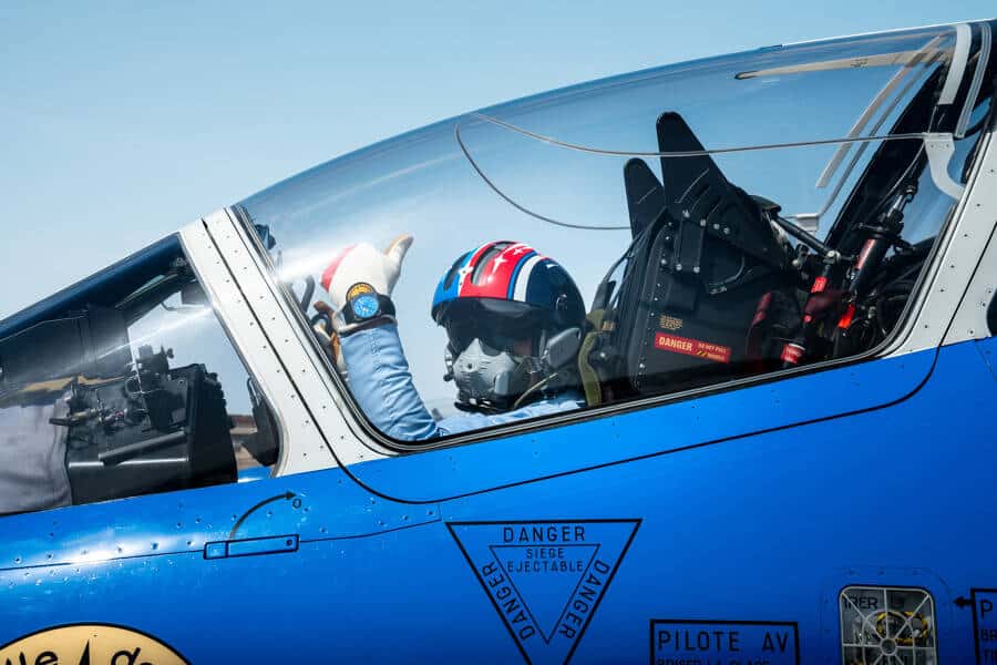 BR 03-92 PATROUILLE DE FRANCE XNUMXè aniversari de Bell & Ross