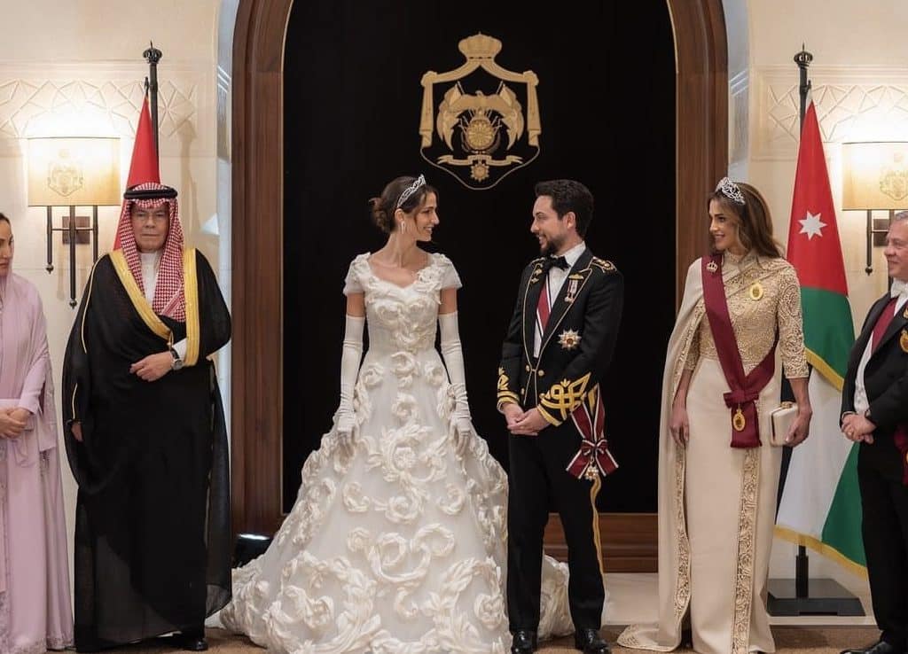 S poroke princa Husseina in princese Ragwe
