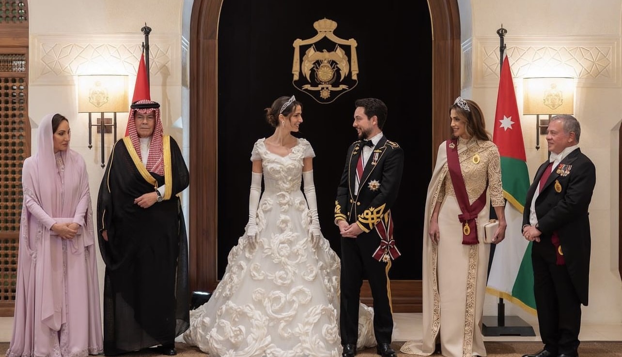 Fra prins Husseins og prinsesse Ragwas bryllup