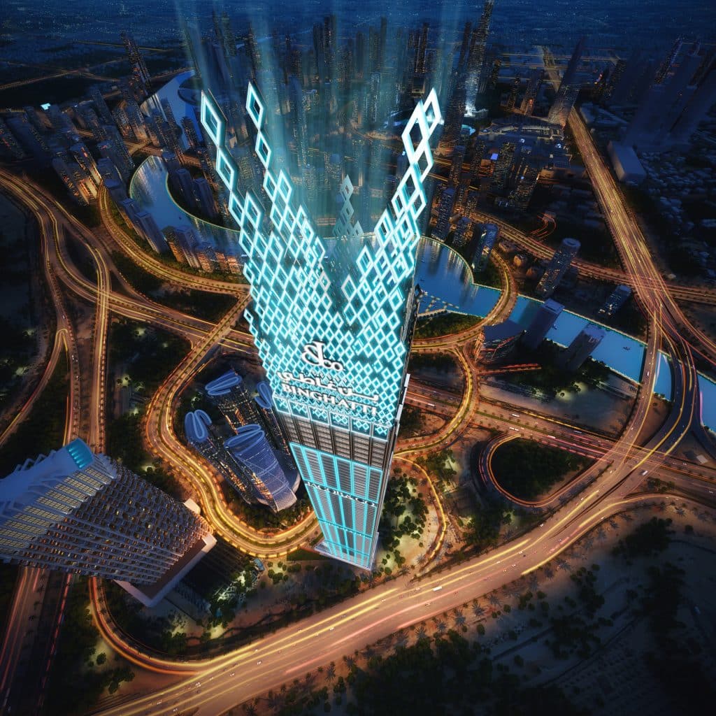 Tòa tháp chung cư cao nhất thế giới