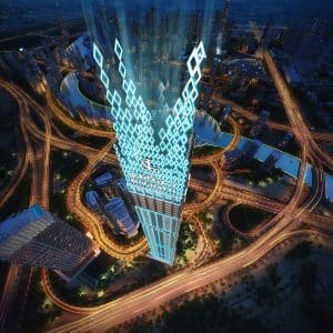 The tallest residential tower in the world