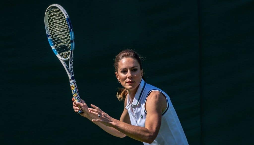 Kate Middleton tilgħab it-tennis b'mod professjonali ħafna
