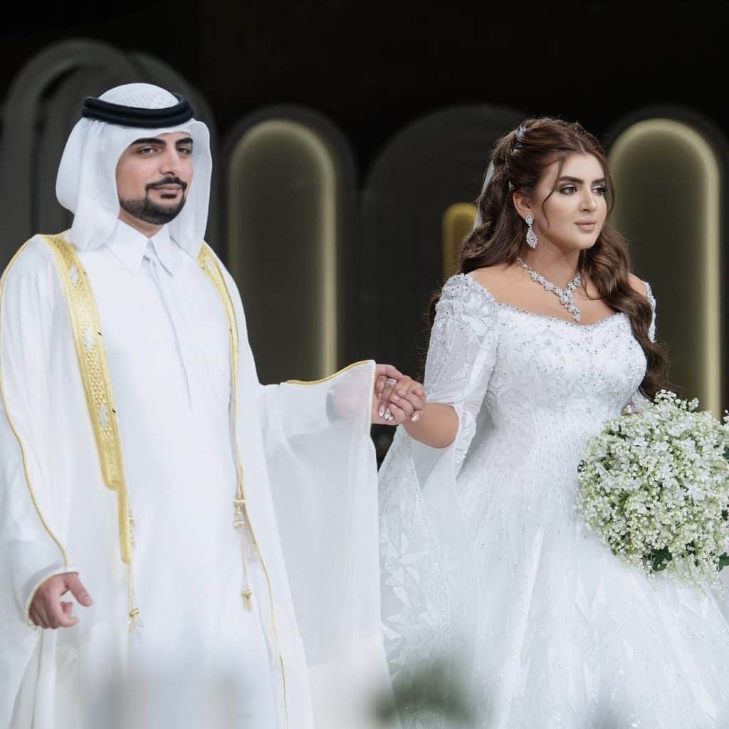 La boda de la jequesa Mahra Al Maktoum y la jequesa Manea Al Maktoum