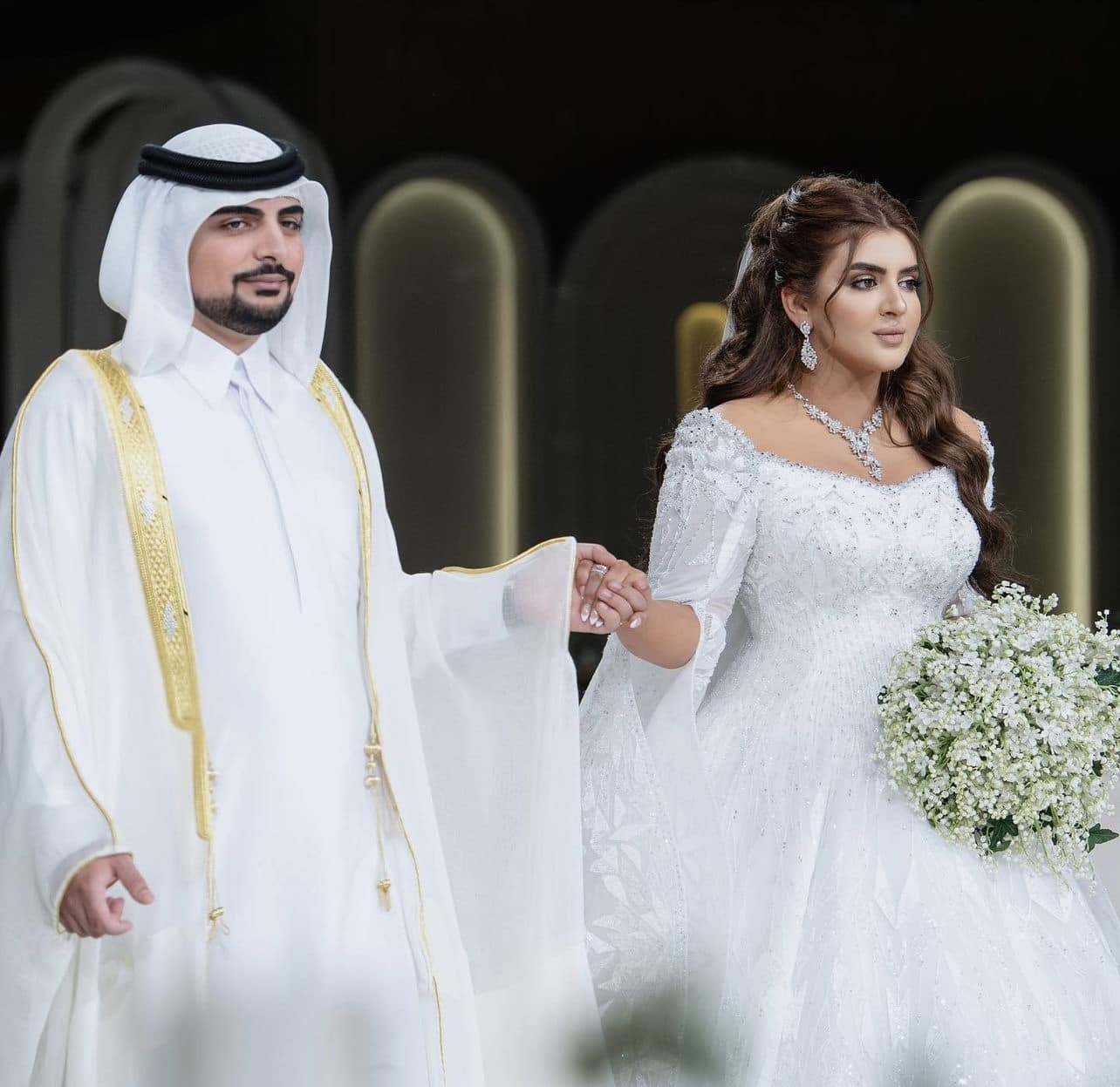زفاف الشيخة مهرة آل مكتوم والشيخ مانع آل مكتوم