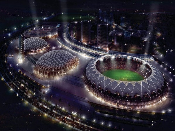 Dubai quattuor stadia developing