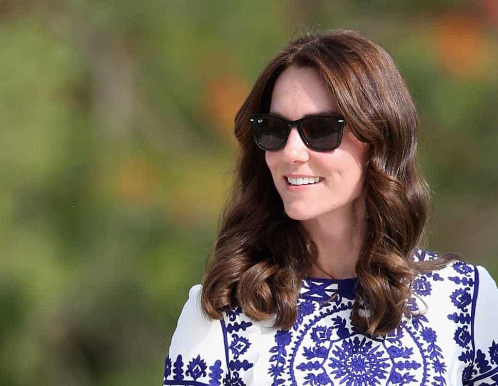 Kate Middleton und Protokoll-Sonnenbrillen