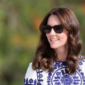 Kate Middleton i ulleres de sol de protocol
