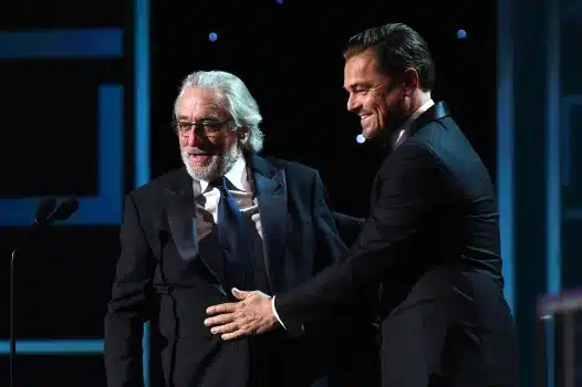 Leonardo DiCaprio agus Robert De Niro