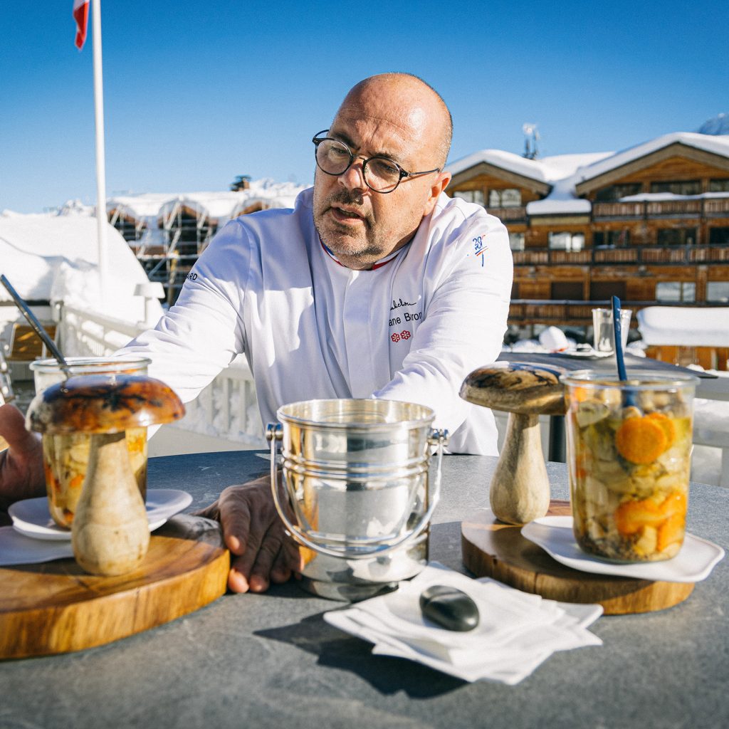 Chef Stephane Bourron û rêwîtiyek li Courchevel li Abu Dhabi Shangri-La