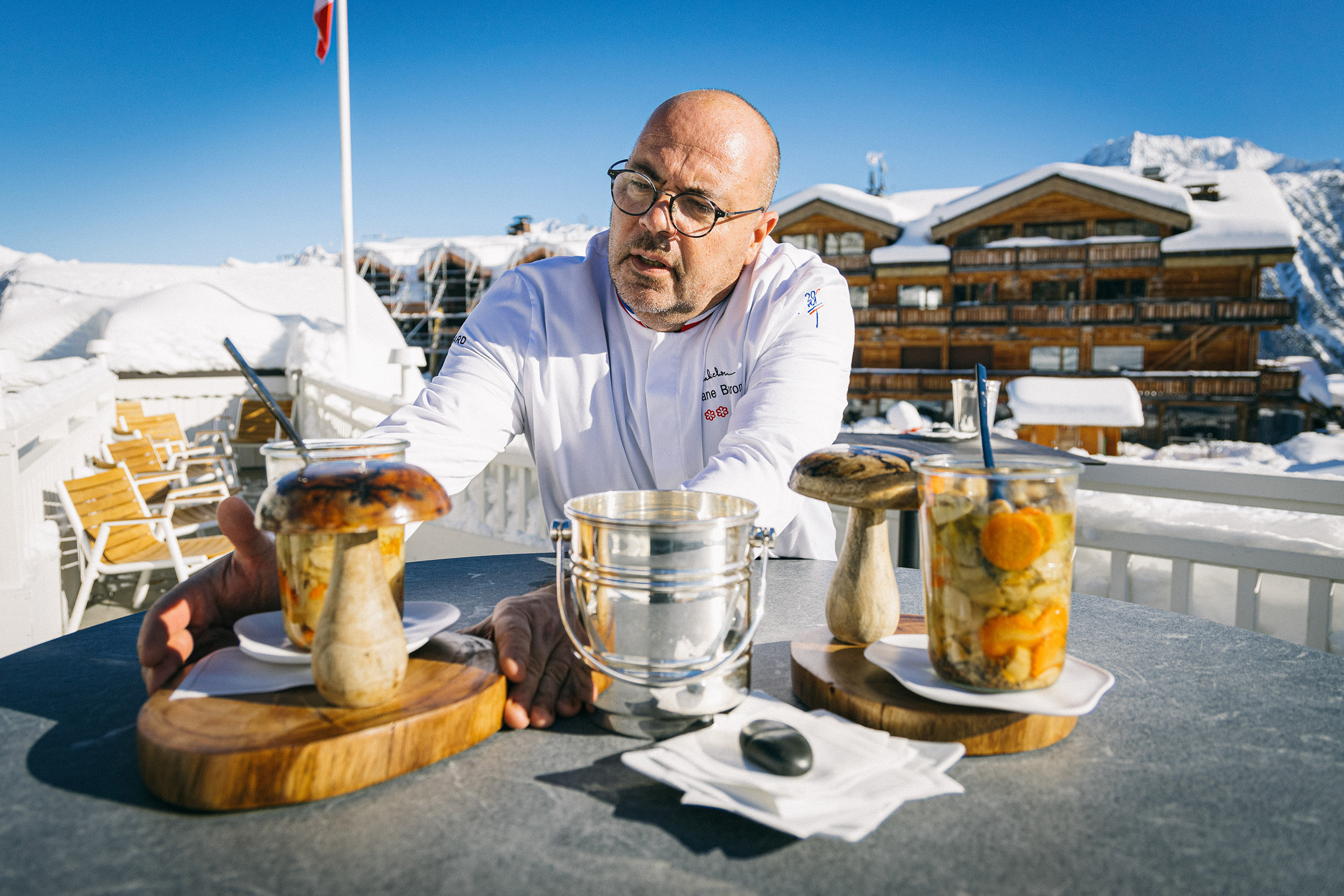 Chef Stephane Bourron è un viaghju à Courchevel in Abu Dhabi Shangri-La