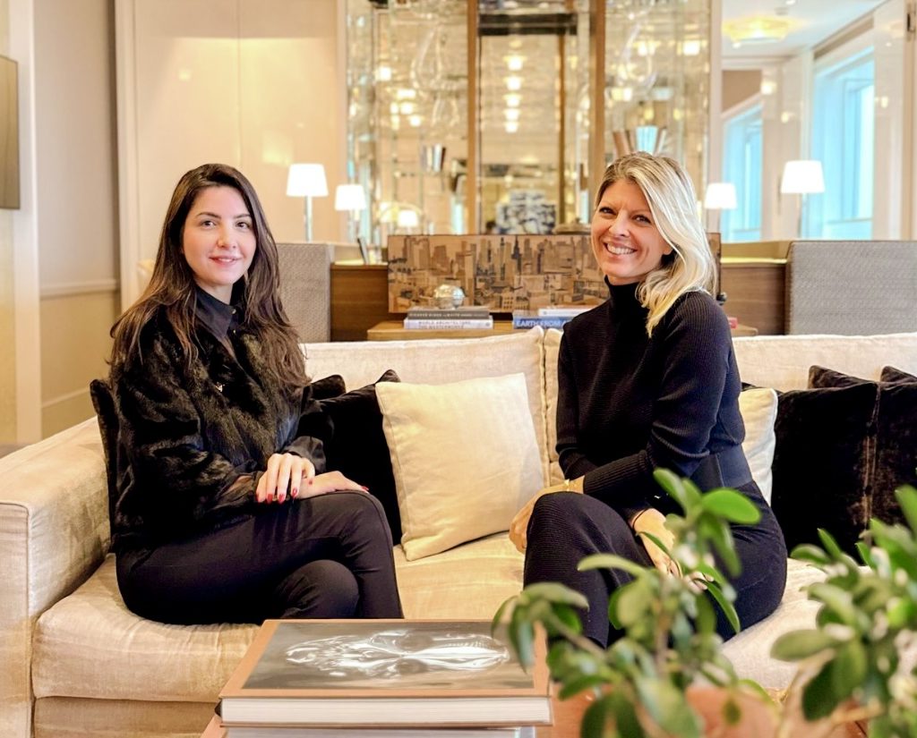 Alexandra Deville and Salwa Azzam